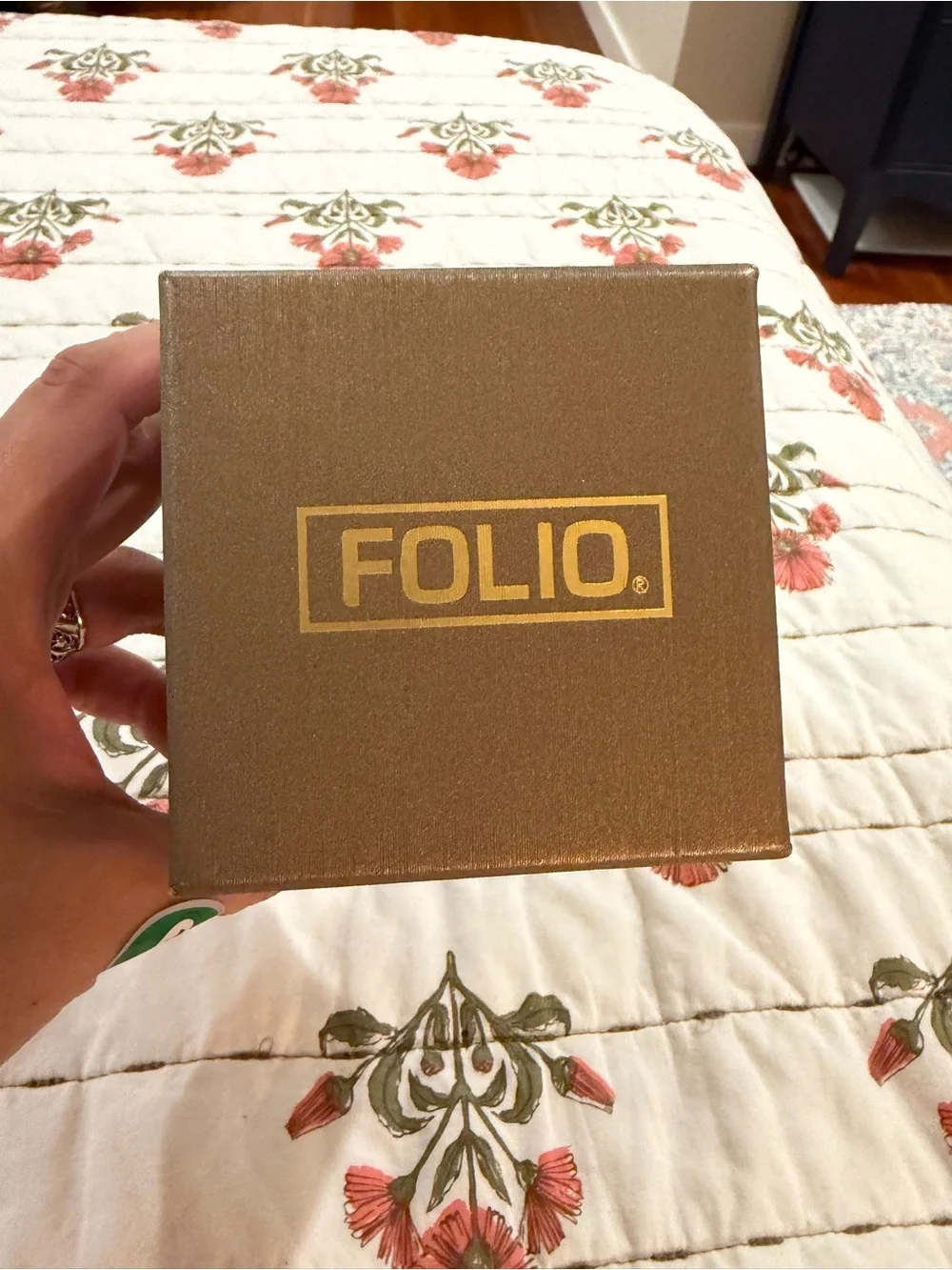 New in Box Folio Octagon watch